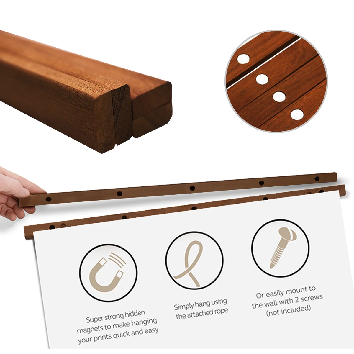 Висячая картина вишневого цвета ветка сливы розовый белый холст настенные