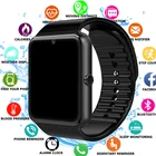 Мужские Смарт-часы GT08 часы синхронизации уведомлений поддержка Sim TF карты Bluetooth подключение телефон Android Смарт-часы мужские сплав