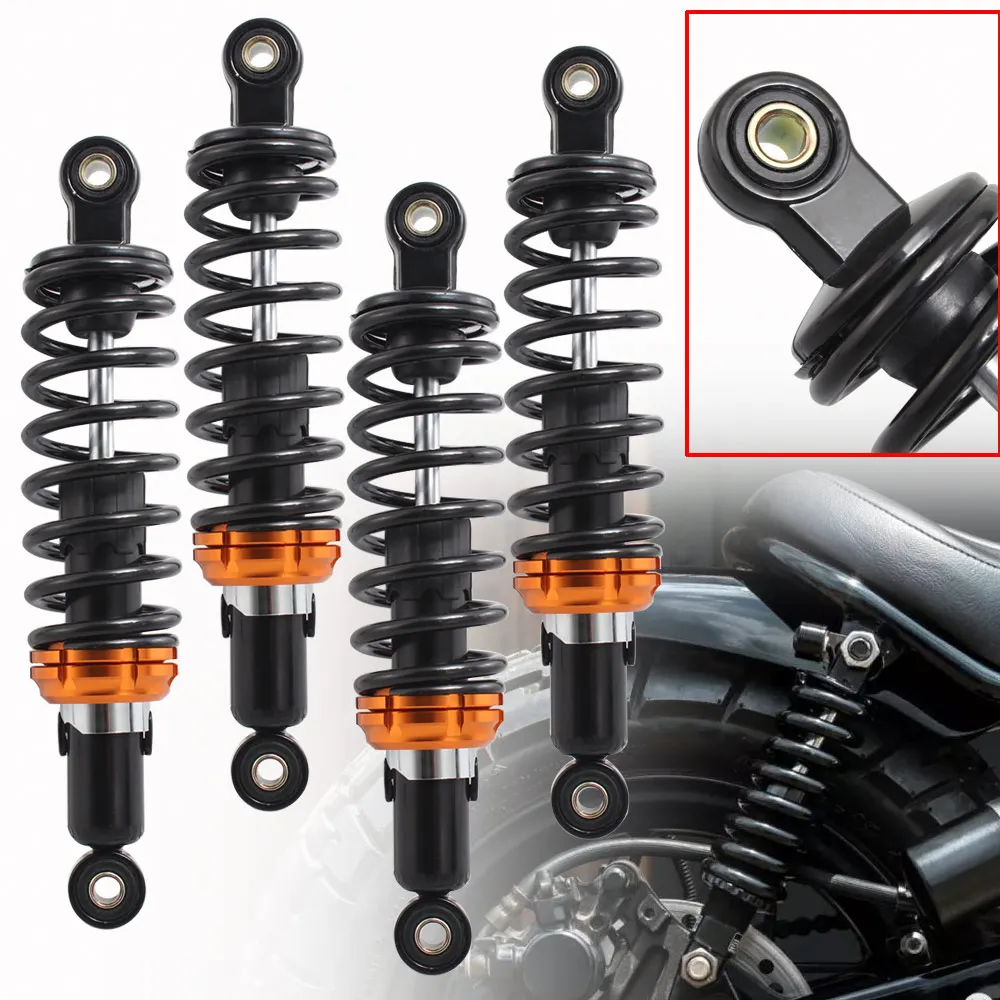 

Moto Hydraulic Shock Absorber Adjustable For Honda Dirt Bike Scooter ATV 280 320 mm Rear Suspension Replacement Accessories