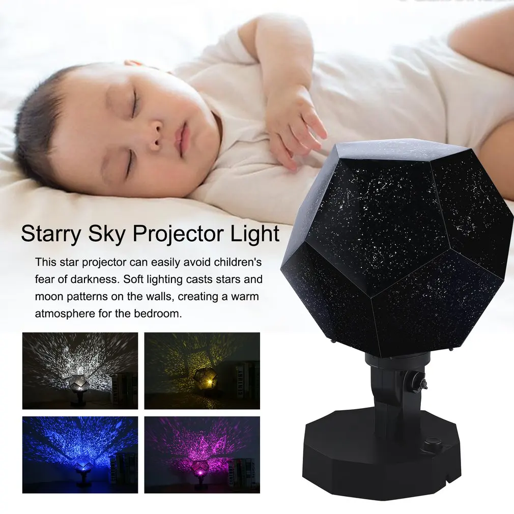 

USB Light Starry Sky Projector Light Cosmos Four Seasons Constellation Stars Projection Lamp Romantic Night Lamp three color