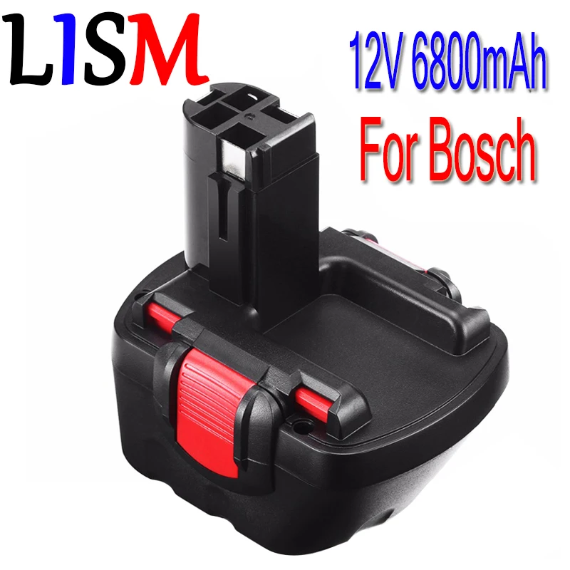 12 V 6800 мА/ч для Bosch PSR 1200 Перезаряжаемые батарея GSR 6.8AH AHS GSB VE 2 BAT043 BAT045 BAT046 BAT049 BAT120