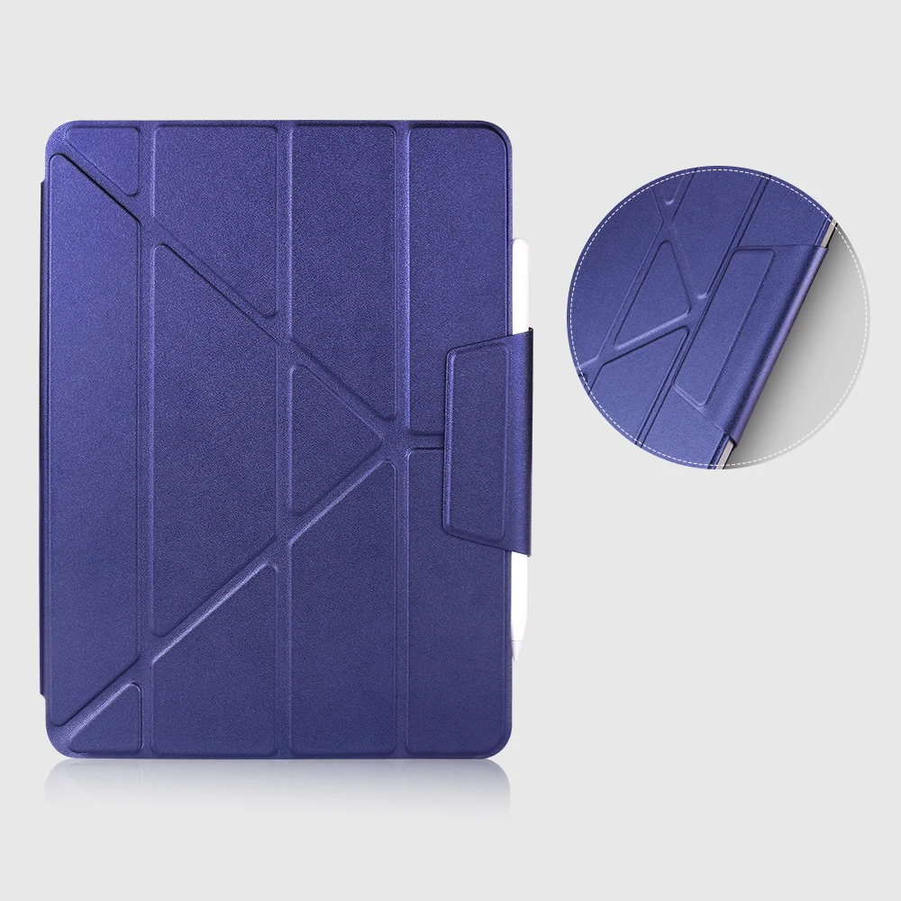 

Чехол для iPad Pro 11 2018, сильный магнитный ультратонкий смарт-чехол для iPad Pro 12, 9, 2018, чехол с держателем для карандашей, чехол для планшета