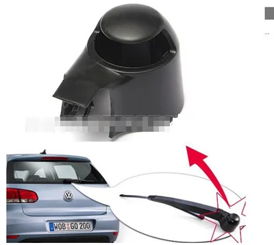Крышка автомобильного заднего стеклоочистителя крышка ABS Черная форма