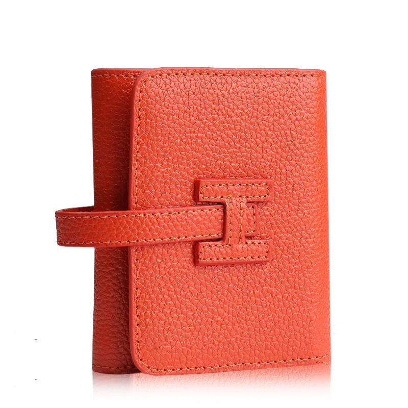 Новый женский кошелек с пряжкой на ремне модный короткий кошелек|Мужские