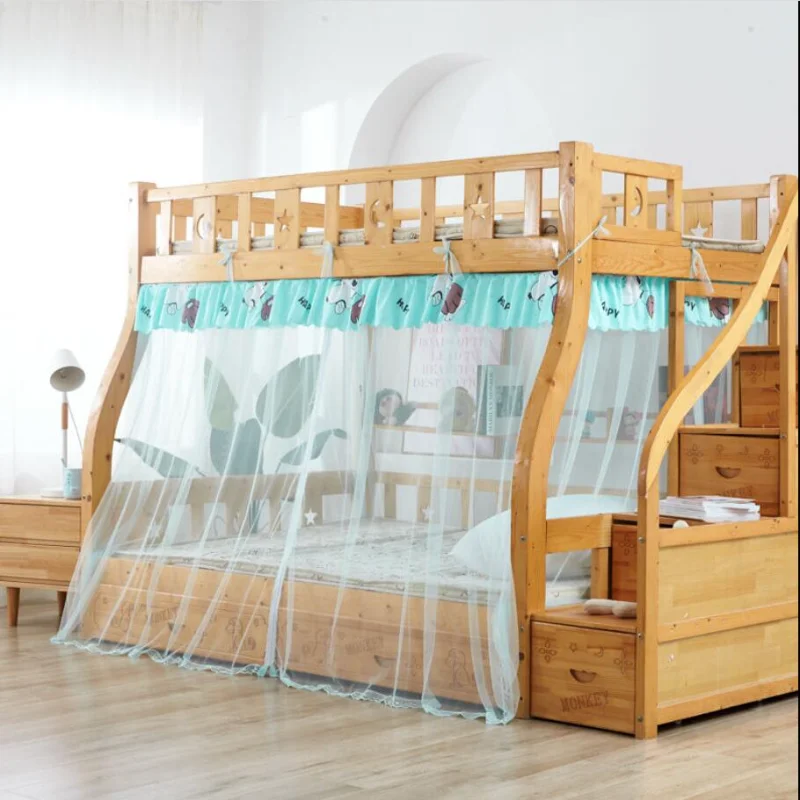 gauze Bunk Bed Mosquito Net (Not including bed) Children's Room Bedding Student Dormitory Anti-mosquito Mosquito F8452