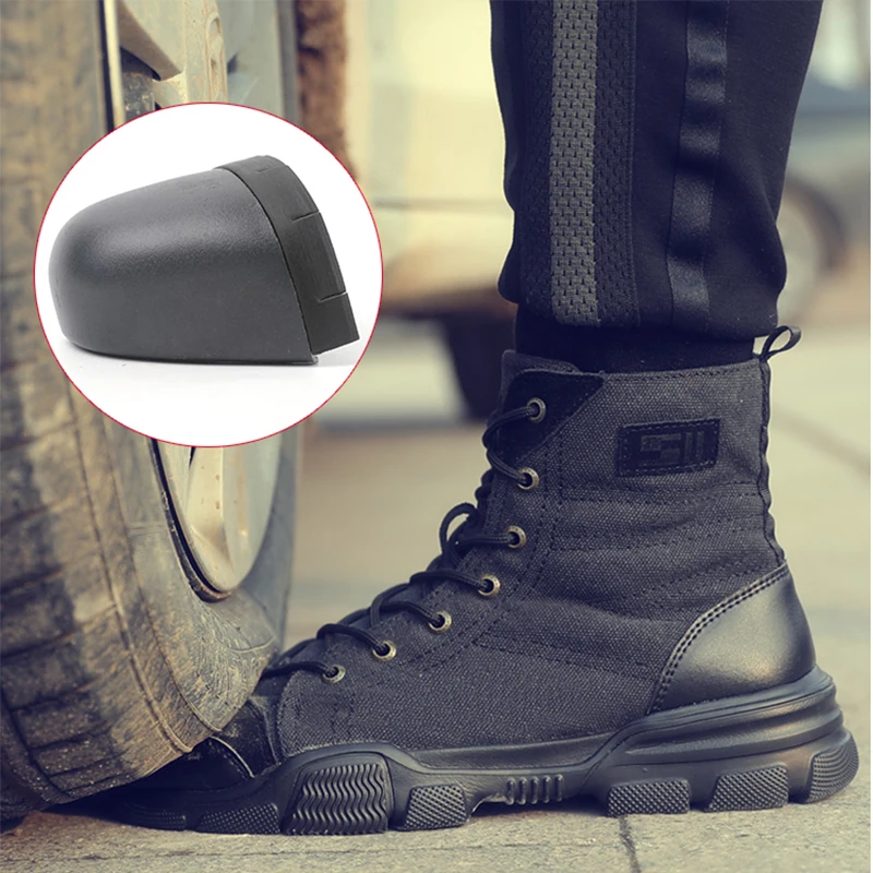 Всесезонные защитные рабочие ботинки MWSC мужская обувь с неразрушаемым стальным