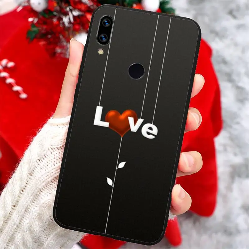

Love art Personality high quality Phone Case For Xiaomi Redmi note 7 8 9 t k30 max3 9 s 10 pro lite