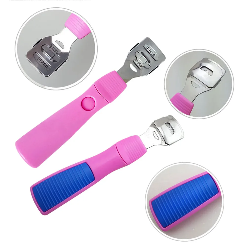 Тройной строгальный нож для мозоли средство удаления ороговелости бритва ног