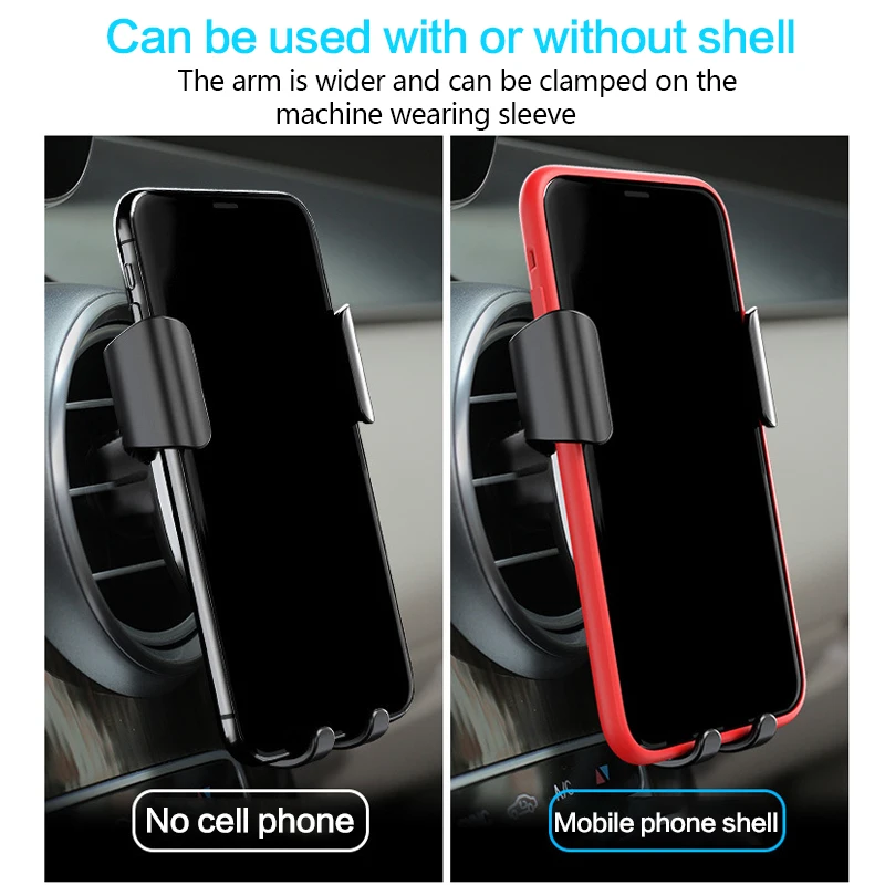 Автомобильный держатель для телефона с GPS Гравитационный выход воздуха iPhone Samsung