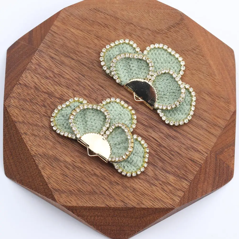 Хлопковые серьги для рукоделия assoonas хлопковые аксессуары изготовления