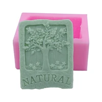monqui natural tree silicone soap molds candle molds art craft molds resin molds