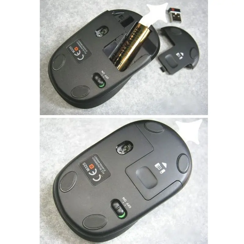 

Replacement Mouse Battery Case Cover Mouse Case Shell for logitech M325 M325C Mouse Accessories