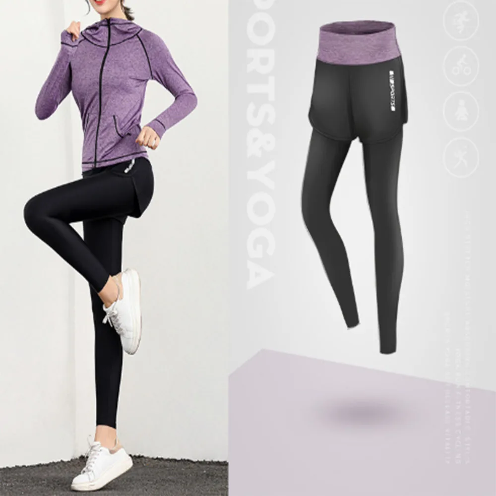 

2020Size S-XXXL Fitness, Yoga, running series, Women's sports, leisure, stretching, two-piece women's trousers plus size pants