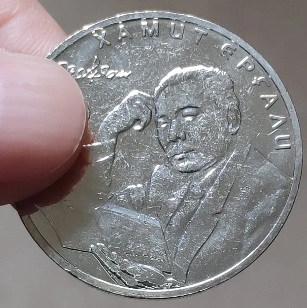 31 мм 100% настоящая коморативная монета оригинальная коллекция|Значки| |