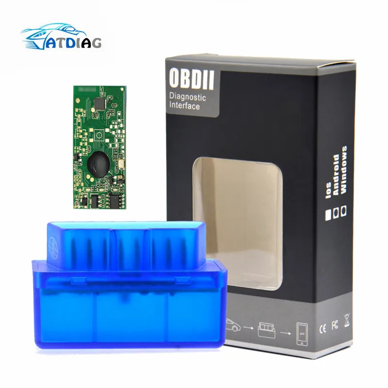 Действительно V1.5 Супер Мини ELM327 Bluetooth ELM 327 PIC18F25K80 версия 1,5 OBD2/OBDII для Android Крутящий момент Автомобильный сканер кода