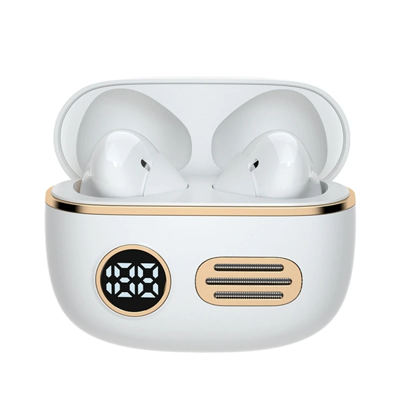 

TWS Wireless Earphone Bluetooth-compatible Earbuds Stereo Headphones In-ear Waterproof Noise Cancelling Headset for Xiaomi IOS
