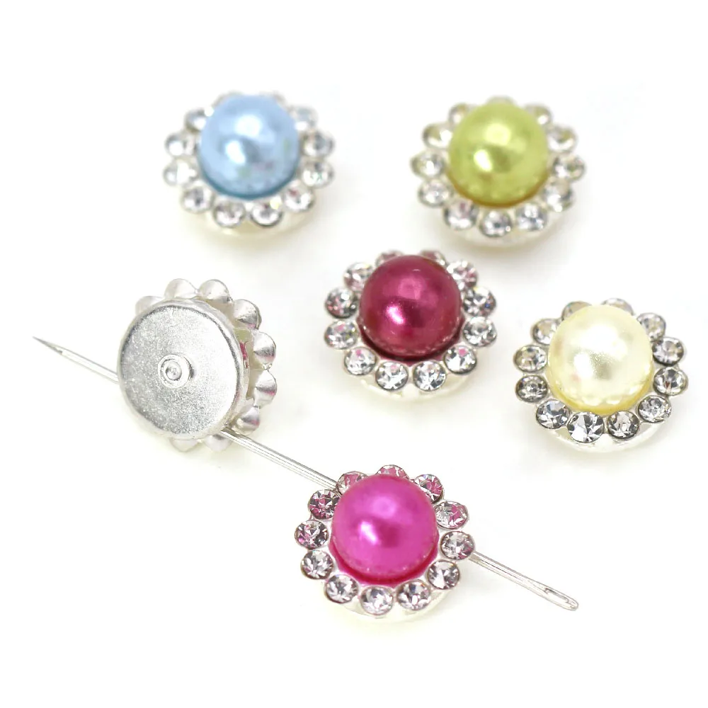 11 8 мм Разноцветные жемчужные стразы s шитые кристаллы для одежды пуговицы сделай