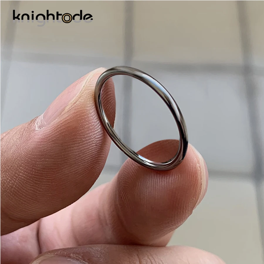 Женское вольфрамовое кольцо 2 мм простые свадебные ювелирные украшения для пар