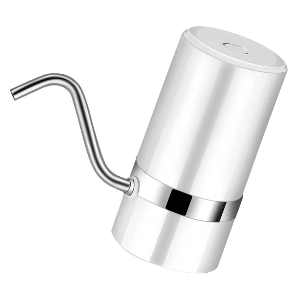 

White Wireless Drinking Water Pump Water Jug Bottle Pump Water Dispenser