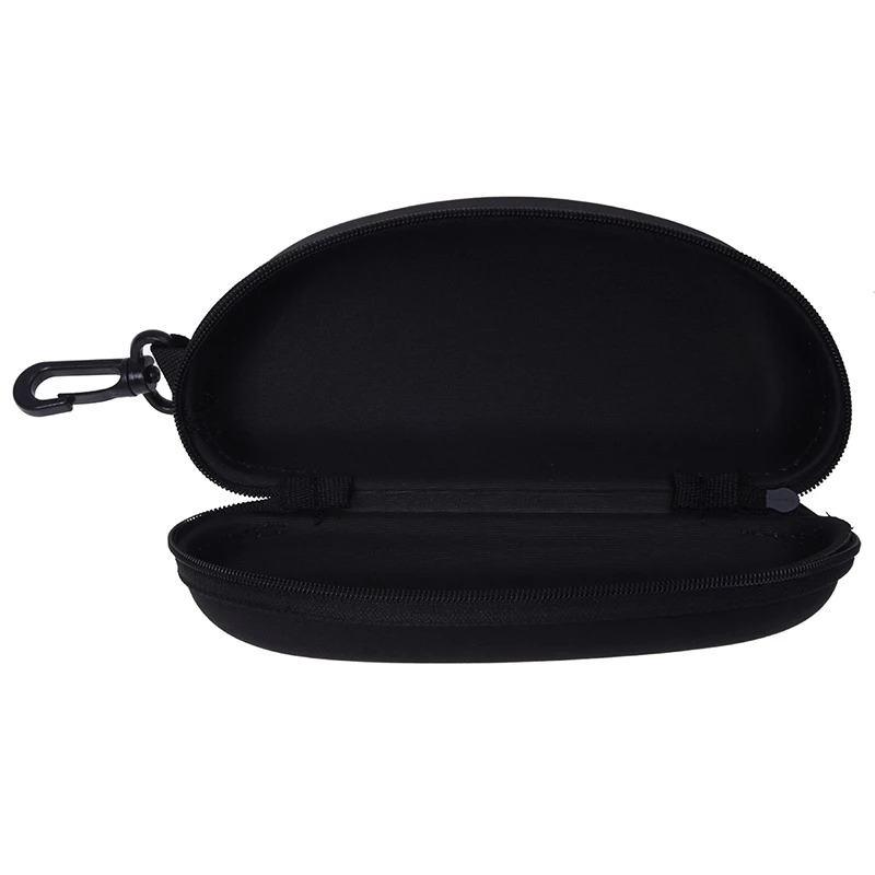 

Black Glasses Eyeglasses Safety Zippered Hard Case Holder