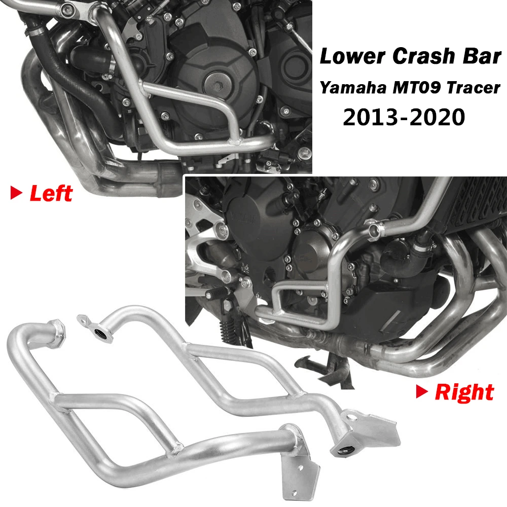 MT09 нижний краш бар защита двигателя от рамки бампер для Yamaha MT 09 Tracer 900 2013 2020 2015 2016