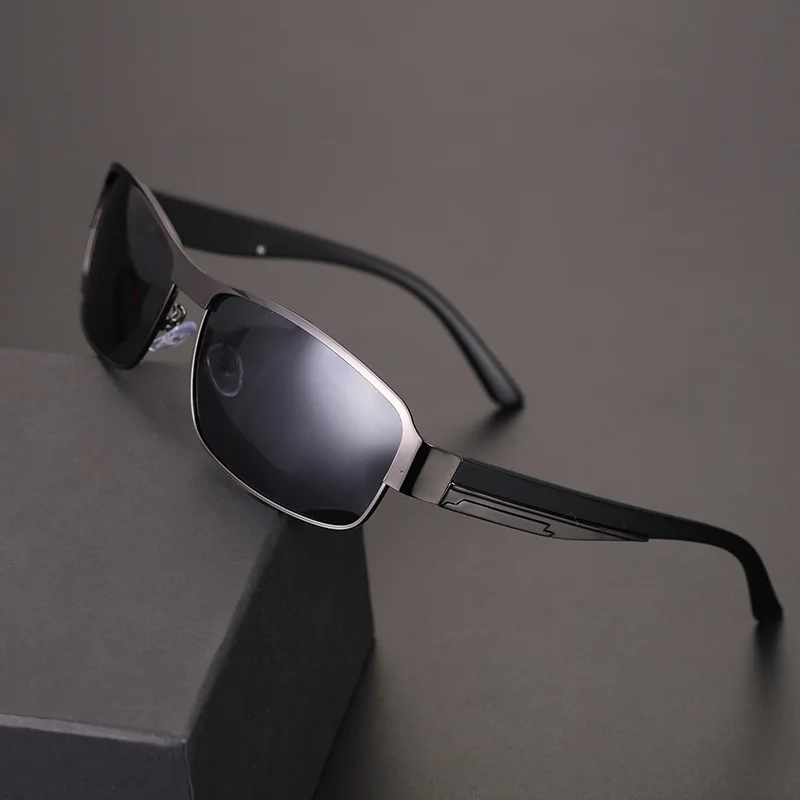 

Car Accessories Polarizing Radiation Protective Drivers Goggles Men's Sunglasses Fashion Square Day Night Vision Sunglasses