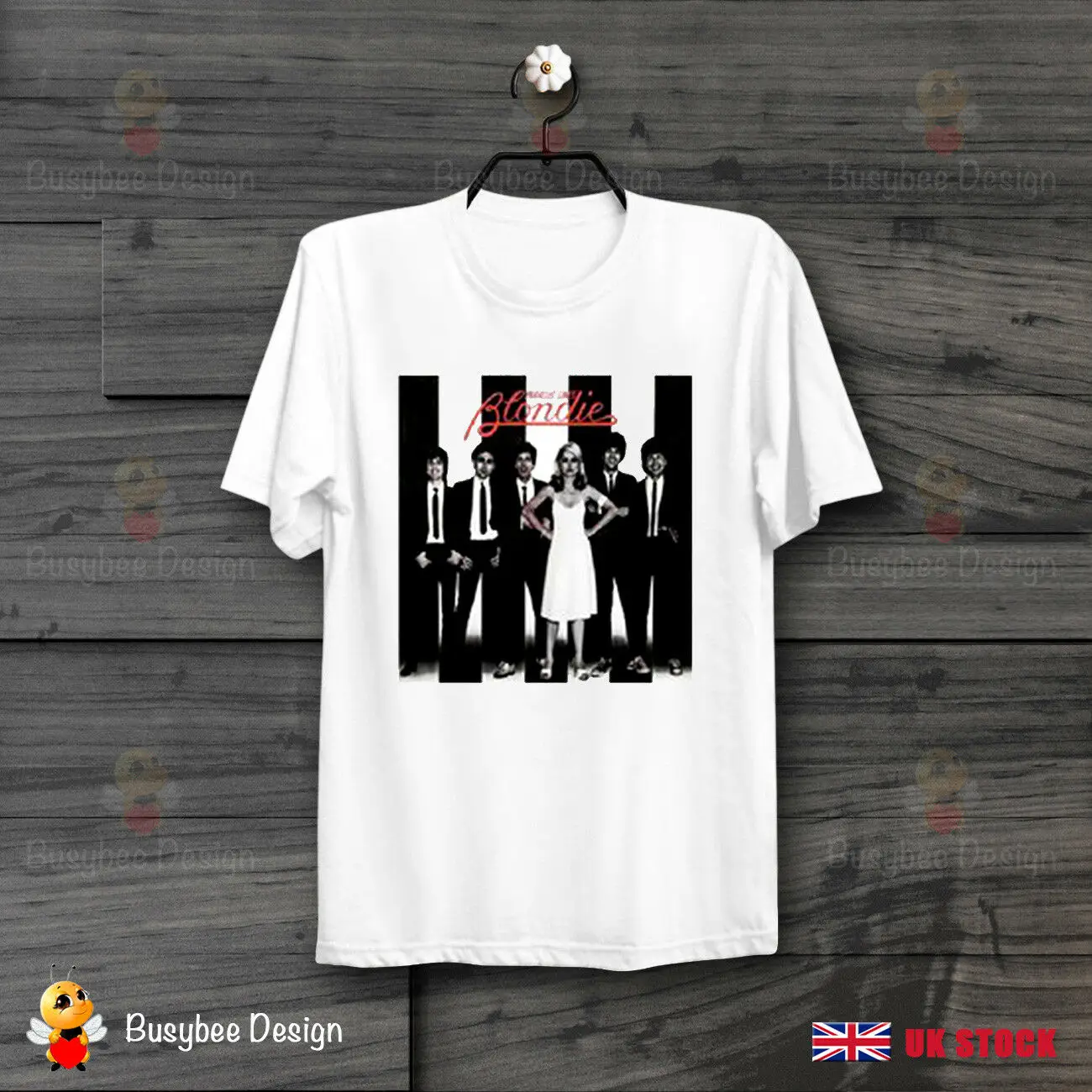Blondie параллельные линии Ретро 70s новая волна диско крутая винтажная унисекс
