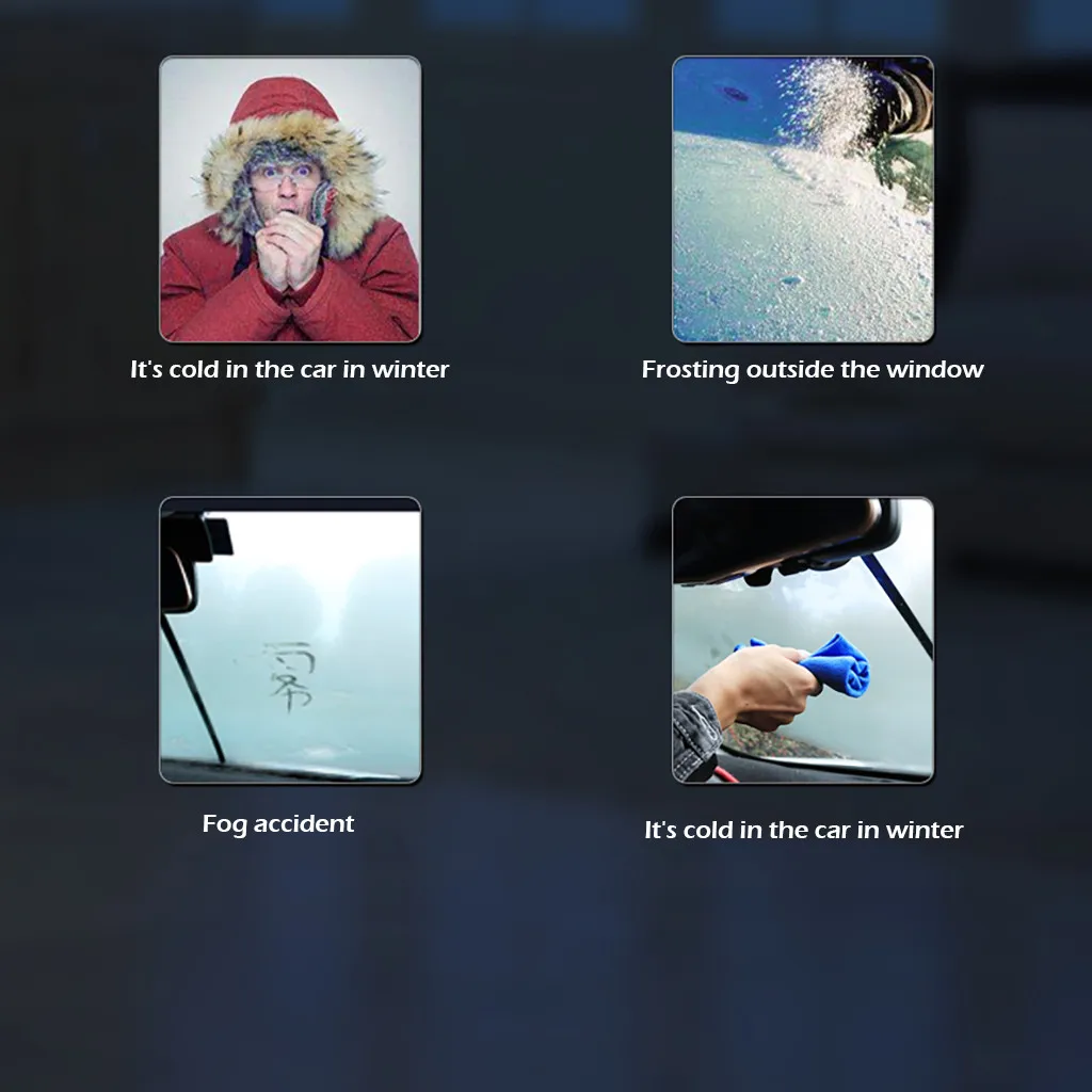 Автомобильный обогреватель 12 В высокомощный антизапотевающий автомобильный