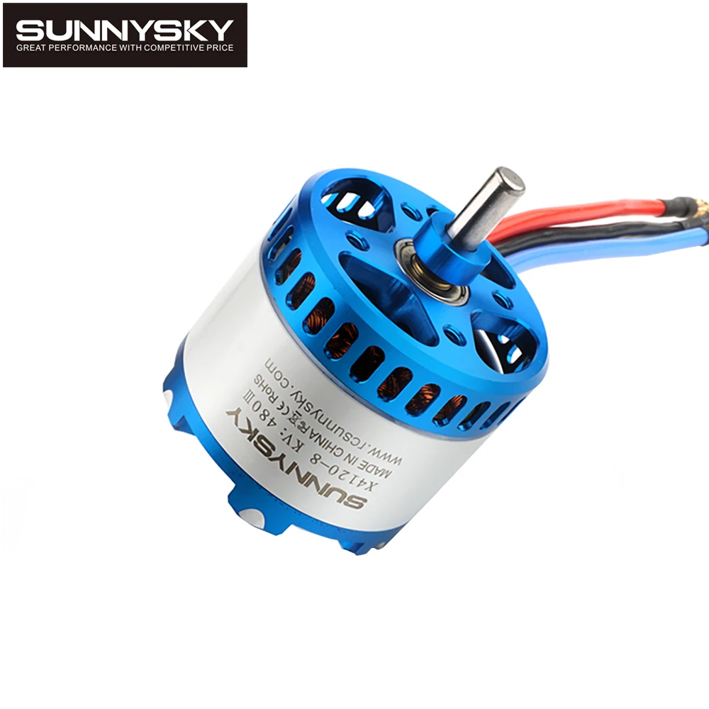 1 шт. SunnySky X4120III 485KV/550KV высокой эффективности безщеточный мотор для 3D трюковый Дрон