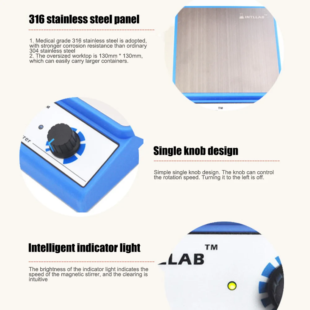 Мешалка Магнитная из нержавеющей стали 3000 мл |