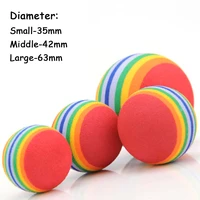 63mm cat dog toys pets dogs chew ball puppy dog ball pet toy puppy tennis ball dog toy ball pet products 3pcslot