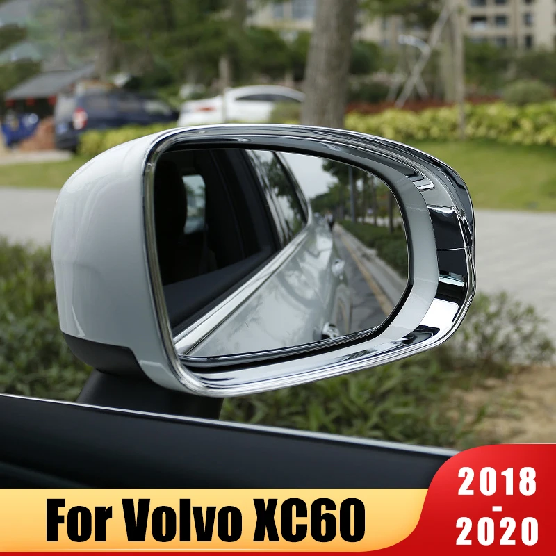 Накладка на зеркало заднего вида для Volvo XC60 2018 2019 2020|Хромирование| |