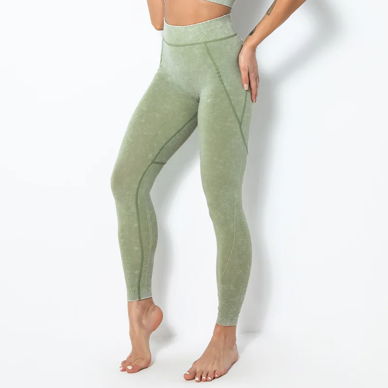 

NORMOV Seamless Women Leggings Workout High Waist Elastic Push Up Skinny Jegging Solid Pockets Quick Dry Leggings Female