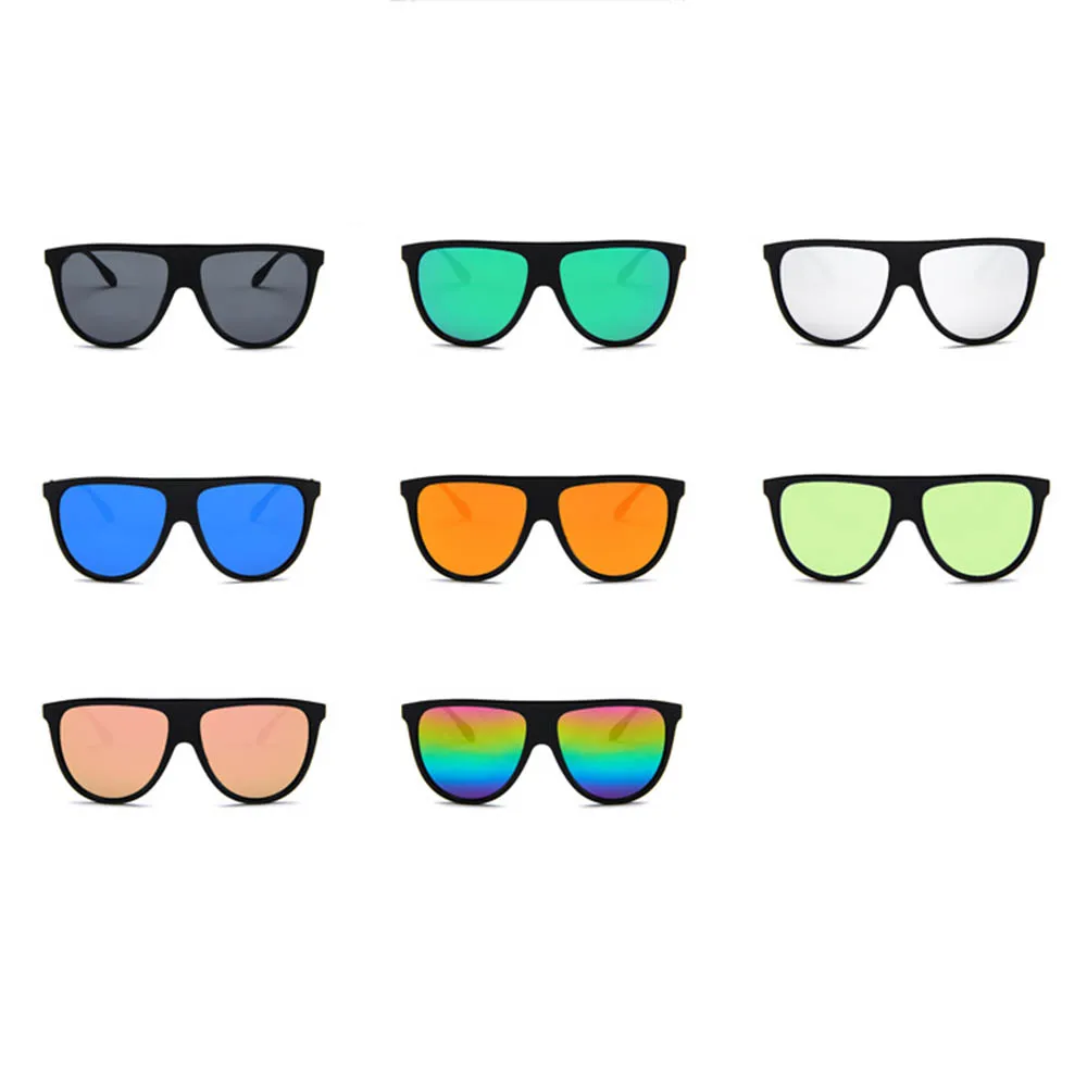 2019 Модные женские тонкие роскошные солнцезащитные очки кошачий глаз с плоским