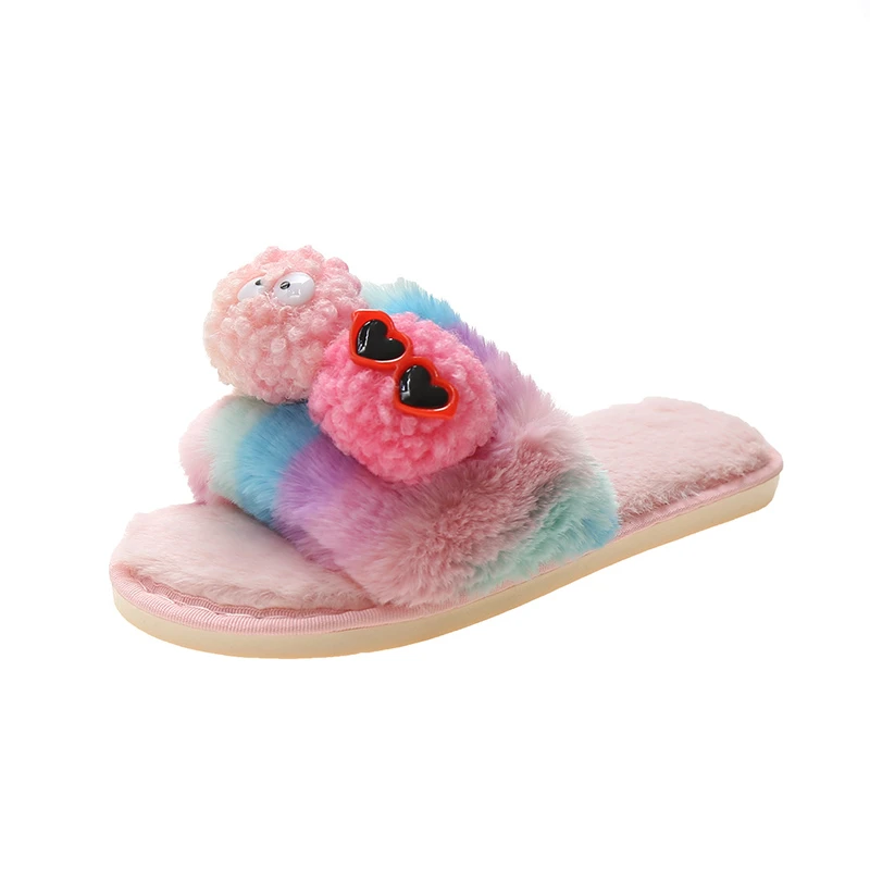 

2021 New Slippers Casual Shoes Woman Pantofle Flock Low Luxury New Flat Massage Slides Rome Fabric Low Slippers Casual Shoes