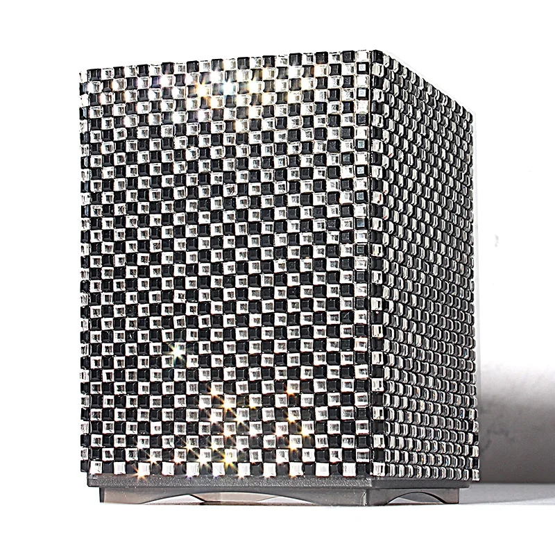 

Chess Diamond makeup brush holder Crystal Rhinestone makeup brush set case makeup brushes organizer container cup cosmetic