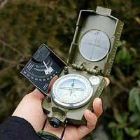 high quality digital navigation equipment multifunctional military compass camping waterproof geological compass