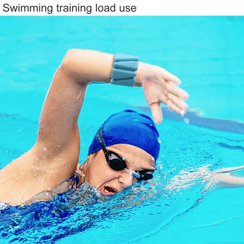 

Adjustable Wrist Strap Sand Bag Leggings Waterproof Sweatproof Weight Bearing Silicone Wrist Belt Sports Fitness Equipment