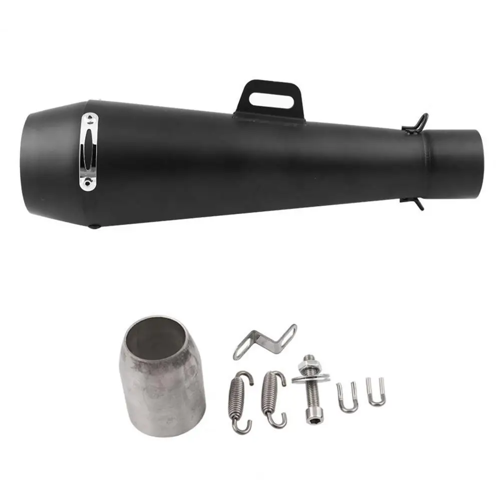 

35cm x 10cm x 7cm Motorcycle High Temperature Resistance Exhaust Muffler Pipe Caliber on 51 mm Motorcycle Accessories