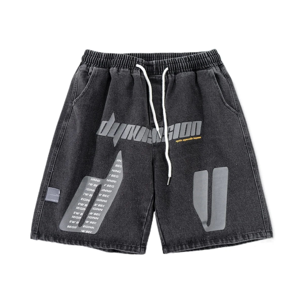 

Retro shorts men designer jeans for men summer men clothing 2021 Hip Hop Loose denim short jeans trousers UC02