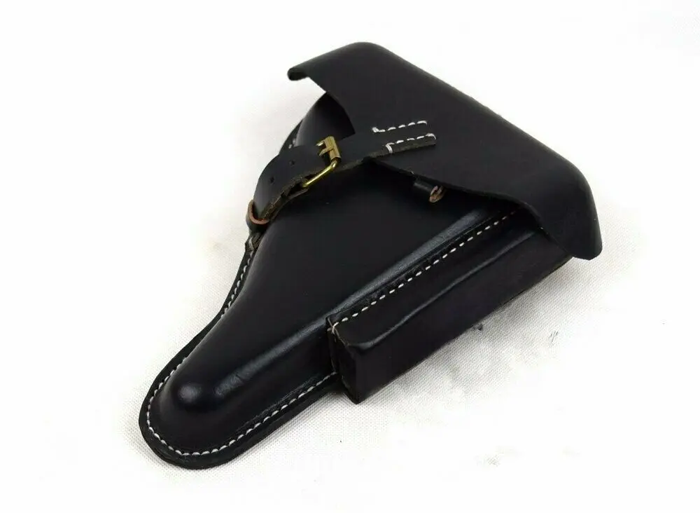 tomwang2012. WWII WW2 GERMAN ARMY ELITE LUGER P08 P-08 HARDSHELL HOLSTER LEATHER MILITARY COLLECTION WAR REENACTMENTS | Спорт и