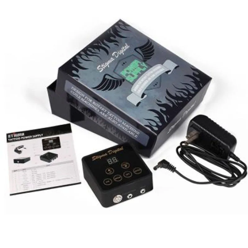 

Tattoo power tattoo pen gun rotating tattoo machine eyebrow liner lip line power mini power tattoo regulator set