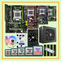 huananzhi x79 super motherboard with xeon cpu 2680 v2 ram 64g416g 1866 recc 512g ssd 2tb hdd video card rx6700xt 12g 600w psu