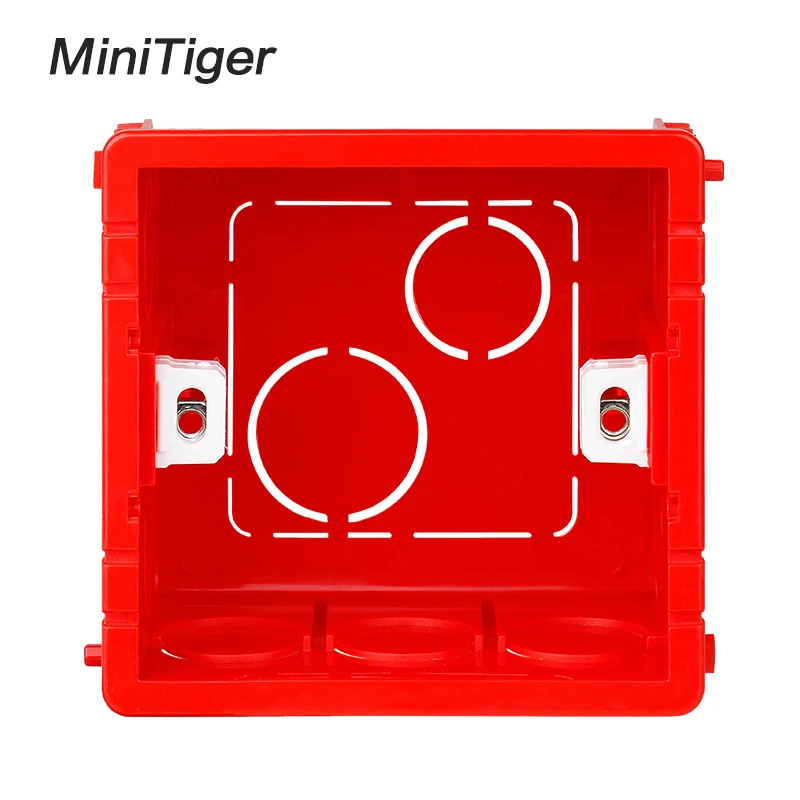 Minitiger регулируемая Монтажная коробка внутренняя кассета 86 мм * 83 50 для Тип
