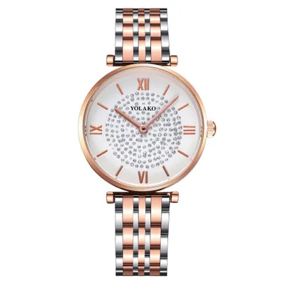 Часы женские кварцевые аналоговые модные трендовые наручные со звездочками и