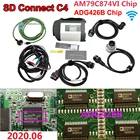 Диагностический инструмент, AM79C874VI, чип MB STAR C4, Мб SD, 4, с функцией Wi-Fi, с чипом ADG426B