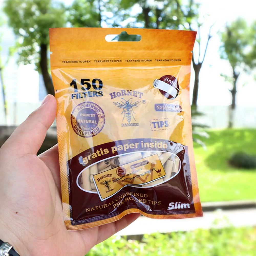 HORNET DANGER 150 x натуральная резинка 5 мм/6 мм Тонкий прокатки FilterPre рулонный