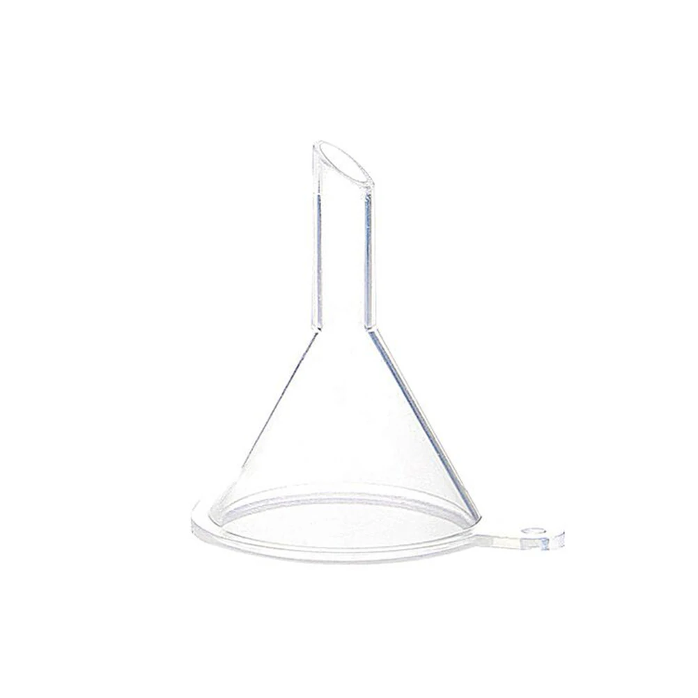 

1 Pcs Small Clear Plastic Funnels For Cosmetic Liquids Perfume Oil Filling Empty Containers