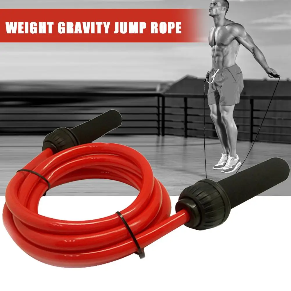 Тяжелая Скакалка для упражнений смелый и тяжелый фитнес кардио мужчин женщин