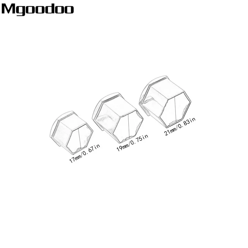 Колпачки для болтов 20 шт. 21 мм антикоррозийные колпачки на Колесные гайки